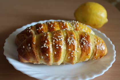 Pariziene cu crema de lamaie, o reteta delicioasa de la Daniela Ciobanu