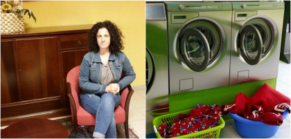 O moldoveanca si-a deschis o spalatorie in Italia. Povestea ei: Cat de greu i-a fost sa isi puna afacerea pe roate - FOTO