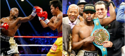 Soc in boxul mondial. Mayweather ramane fara centura cucerita in "Meciul Secolelor" cu Manny Pacquiao! Ce greseala a facut