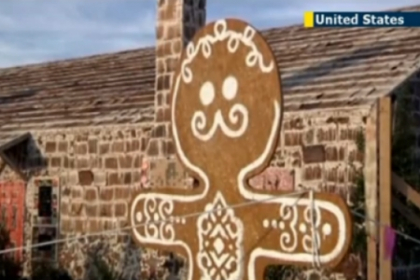 SUA. Cum arata casa de turta dulce, prezenta in Cartea Recordurilor drept cea mai mare. VIDEO SUA. Cum arata casa de turta dulce, prezenta in Cartea Recordurilor drept cea mai mare. VIDEO