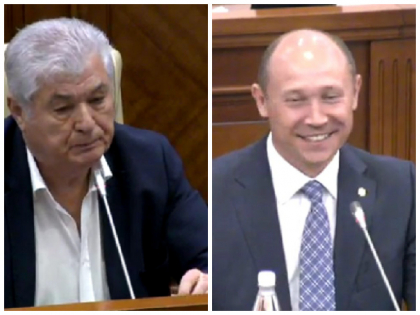 Valeriu Strelet catre Voronin: "O sa-mi fie dor de dumneavoastra daca o sa-mi schimb locul"