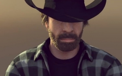 "Chuck Norris" il bate pe Van Damme. Replica la celebrul spagat facut intre camioane. VIDEO "Chuck Norris" il bate pe Van Damme. Replica la celebrul spagat facut intre camioane. VIDEO