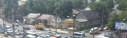 AMBUTEIAJ ca in filme pe strada Ismail din capitala. Imagini care infioara orice sofer - FOTO