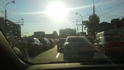 Ambuteiajele INFERNALE pun la incercare nervii soferilor - FOTO