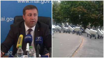 Autoritatile se pregatesc de eventuale provocari? Ministrul Balan: "MAI a pregatit forte necesare pentru acordarea primului ajutor medical in caz de necesitate" - FOTO