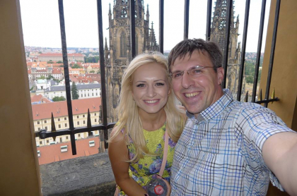 Anisoara Loghin, alaturi de iubitul sau, primarul Dorin Chirtoaca: "Va multumim tuturor pentru felicitari si urarile de bine!"