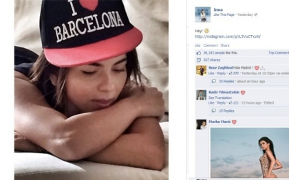 Anuntul facut de Inna pe Facebook care i-a "iritat" pe cativa fani. Cum apare intr-o fotografie