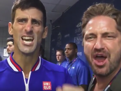 Filmul care l-a inspirat pe Djokovici inainte de finala de la US Open: "L-am vazut in seara dinaintea meciului si l-am invitat pe Gerard Butler in loja mea!" Filmul care l-a inspirat pe Djokovici inainte de finala de la US Open: "L-am vazut in seara dinaintea meciului si l-am invitat pe Gerard Butler in loja mea!"