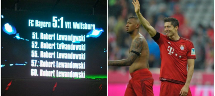 LewanGOLski si un record istoric | Polonezul a dat cea mai tare "manita" vazuta in fotbalul mondial. Lahm: "A ratat doua ocazii mari" :)
