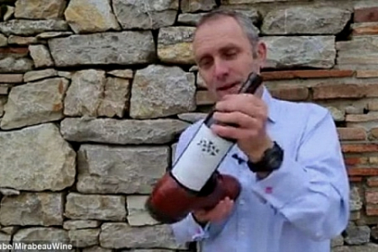 Cum deschizi o sticla de vin cu ajutorul unui pantof, daca nu ai un tirbuson Cum deschizi o sticla de vin cu ajutorul unui pantof, daca nu ai un tirbuson