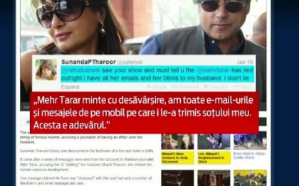 Crima ca in filmele indiene. Sotia unui ministru din New Delhi, gasita moarta dupa ce a aflat de adulterul sotului