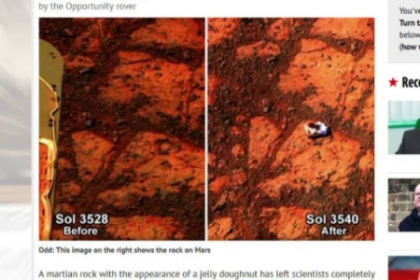 Aparitia care a creat confuzie la NASA. Ce a fotografiat robotul Opportunity pe Marte, la interval de cateva zile Aparitia care a creat confuzie la NASA. Ce a fotografiat robotul Opportunity pe Marte, la interval de cateva zile