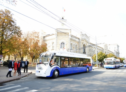 Troleibuzele din Chisinau ar putea fi dotate cu internet wi-fi
