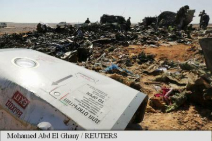 Bomba care a explodat la bordul avionului rusesc in Egipt fusese amplasata in cabina pasagerilor
