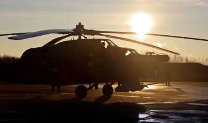 Reuters: Un elicopter rusesc a fost doborat in Siria