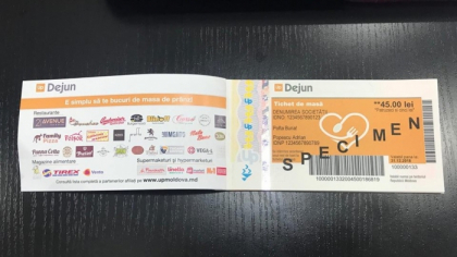 Iata cum arata tichetele de masa si in ce localuri vor fi valabile. Trei companii de la noi deja sunt gata sa livreze tichete - GALERIE FOTO
