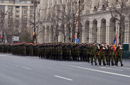 Militarii moldoveni, la Parada de 1 Decembrie de la Bucuresti - GALERIE FOTO