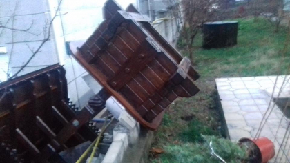 Dezastru la Cricova dupa doar cateva minute de ploaie - FOTO