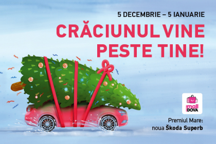 (P) La Shopping MallDova, Craciunul vine peste tine! (P) La Shopping MallDova, Craciunul vine peste tine!