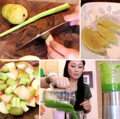 A baut timp de 7 zile smoothie! A ramas uluita de ce s-a intamplat cu look-ul sau - VIDEO A baut timp de 7 zile smoothie! A ramas uluita de ce s-a intamplat cu look-ul sau - VIDEO