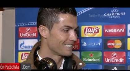 "Nu stau sa-i fac eu reclama gratuita!" Moment fabulos: Cum rade Cristiano Ronaldo de un RIVAL de la Barca dupa cele 4 goluri istorice cu Malmo. VIDEO