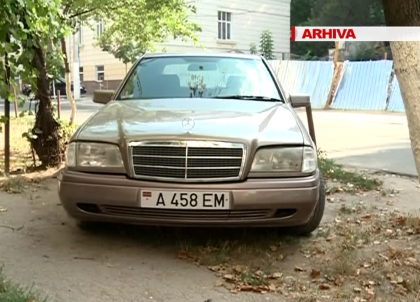 Masinile cu numere de inmatriculare transnistrene, oprite in Odessa si duse la parcare