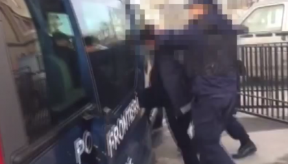 Hotul in lege georgian " Mindia", retinut de politistii moldoveni pe aeroportul din Chisinau - VIDEO