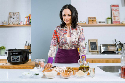Reteta de risotto cu ciuperci, caju si parmezan, de la Andreea Marin