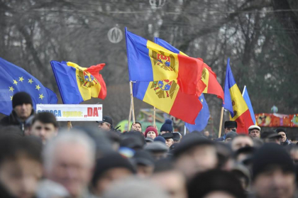 Protestul DA si protestul lui Usatii, IN IMAGINI - GALERIE FOTO
