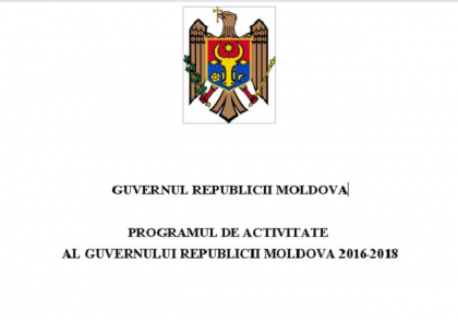 Programul de activitate al Guvernului Filip - DOC Programul de activitate al Guvernului Filip - DOC