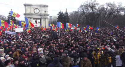 Cati protestatari au fost astazi in centrul capitalei? Discrepanta majora dintre numarul anuntat de organizatori si cel anuntat de politie