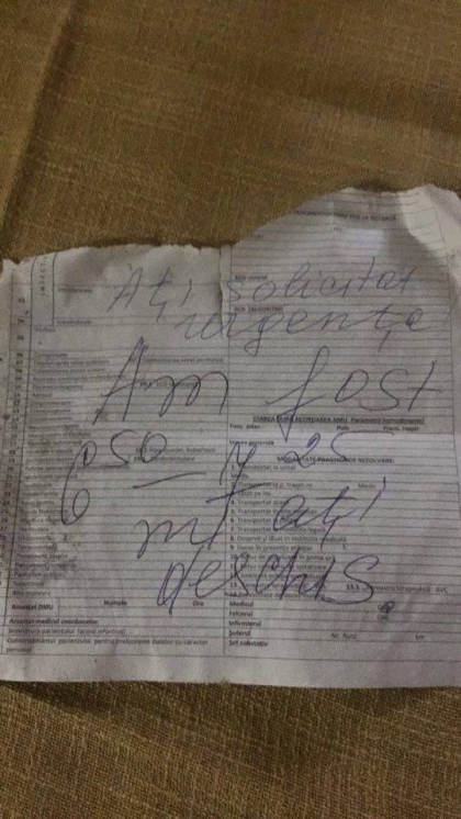 Au fost gasiti la 10 ore dupa ce s-ar fi intoxicat? Fiul lui Bastovoi ar fi chemat ambulanta, aceasta ar fi venit si ar fi plecat dupa ce nimeni nu le-ar fi deschis usa. Biletul scris de medici - FOTO Au fost gasiti la 10 ore dupa ce s-ar fi intoxicat? Fiul lui Bastovoi ar fi chemat ambulanta, aceasta ar fi venit si ar fi plecat dupa ce nimeni nu le-ar fi deschis usa. Biletul scris de medici - FOTO