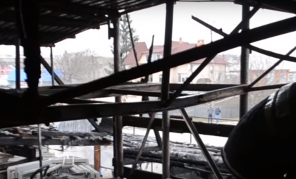 Un magazin cu materiale de constructii din Edinet a fost salvat de la incendiu - VIDEO Un magazin cu materiale de constructii din Edinet a fost salvat de la incendiu - VIDEO