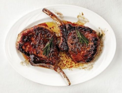 Cotlete de porc dulci acrisoare Cotlete de porc dulci acrisoare