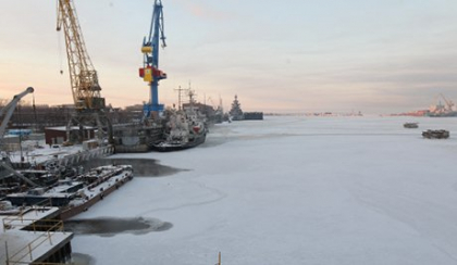 Rusia a inceput constructia celui mai mare santier naval al sau, cu care vrea sa isi dezvolte flota din Arctica Rusia a inceput constructia celui mai mare santier naval al sau, cu care vrea sa isi dezvolte flota din Arctica