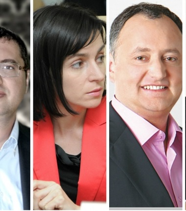 Dodon, Usatii, Nastase si Maia Sandu, cei mai populari dintre politicieni, potrivit datelor ultimelor sondaje