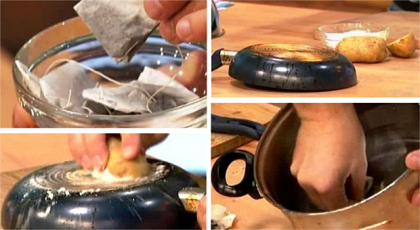Cum poti curata tigaia de urmele de grasime arsa fara a folosi chimicale! Cum poti curata tigaia de urmele de grasime arsa fara a folosi chimicale!