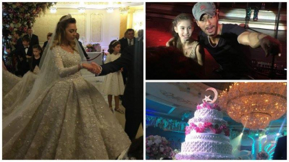 Fiul unui oligarh rus s-a casatorit cu o studenta, intr-o ceremonie fastuoasa. Cum arata nunta de 1 miliard de dolari - FOTO