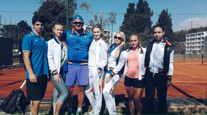 Debut cu stangul pentru nationala feminina a R. Moldova la Fed Cup 2016. Echipa noastra a pierdut cu Madagascar, scor 1 la 2