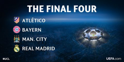 Atletico Madrid si Bayern Munchen se alatura lui Real Madrid si Manchester City in semifinalele Ligii Campionilor. Vezi golurile serii - VIDEO