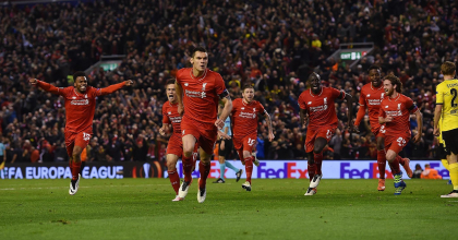 De la 1-3 la 4-3! Liverpool s-a calificat in semifinalele Ligii Europa dupa o revenire DE SENZATIE cu Dortmund. In careul de asi au ajuns Sahtior, Villarreal si Sevilla - VIDEO De la 1-3 la 4-3! Liverpool s-a calificat in semifinalele Ligii Europa dupa o revenire DE SENZATIE cu Dortmund. In careul de asi au ajuns Sahtior, Villarreal si Sevilla - VIDEO