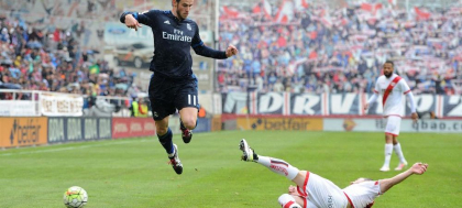 Inca o "remontada" fenomenala a Realului. Condusi cu 2-0 de Rayo in minutul 13, madrilenii au revenit si au castigat: Bale, erou in lipsa lui Ronaldo