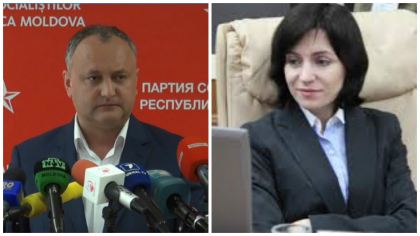 Daca duminica viitoare ar avea loc alegeri prezidentiale, in turul doi, lupta s-ar da intre Igor Dodon si Maia Sandu. Sondaj - FOTO Daca duminica viitoare ar avea loc alegeri prezidentiale, in turul doi, lupta s-ar da intre Igor Dodon si Maia Sandu. Sondaj - FOTO