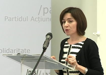 Maia Sandu a depus documentele pentru inregistrarea partidului la ministerul Justitiei. Numarul membrilor partidului lor depaseste 7500 de persoane
