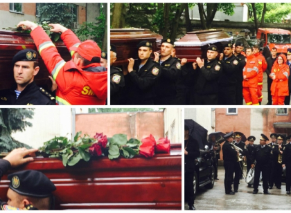 TRAGEDIE SMURD. Cei patru eroi care au murit in misiune, decorati post-mortem de Klaus Iohannis TRAGEDIE SMURD. Cei patru eroi care au murit in misiune, decorati post-mortem de Klaus Iohannis