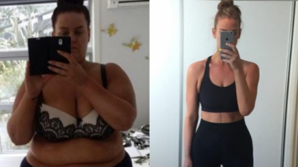 A slabit aproape 100 de kilograme in urma unei diete drastice, insa ascunde un secret teribil sub pantalonii mulati. Uite s-a intamplat cu corpul ei in urma regimului