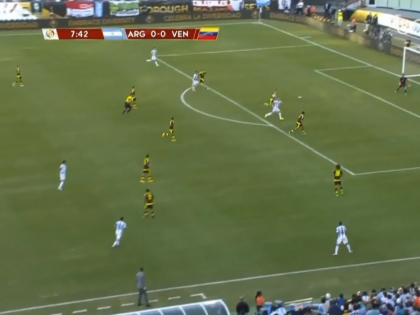 Spectacol la Copa America. Argentina s-a calificat in semifi nala competitiei dupa ce s-a impus fara probleme in fata Venezuelei, scor 4 la 1