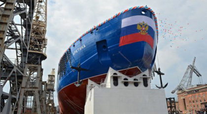 Monstruozitatea nucleara cu care Vladimir Putin spulbera gheata arctica - GALERIE FOTO