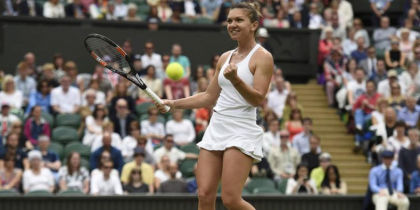 Calificare dramatica pentru Simona Halep in "sferturi", la Wimbledon, dupa o victorie in set decisiv