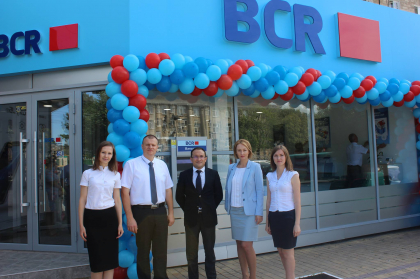 (P) Filiala nr.1 Eminescu a BCR Chisinau din municipiul Balti trece in sediu nou
